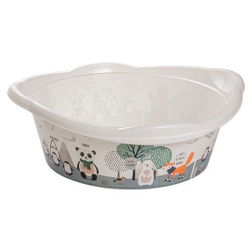 Bacia Infantil Bichinhos 17,1L Azul Plasútil