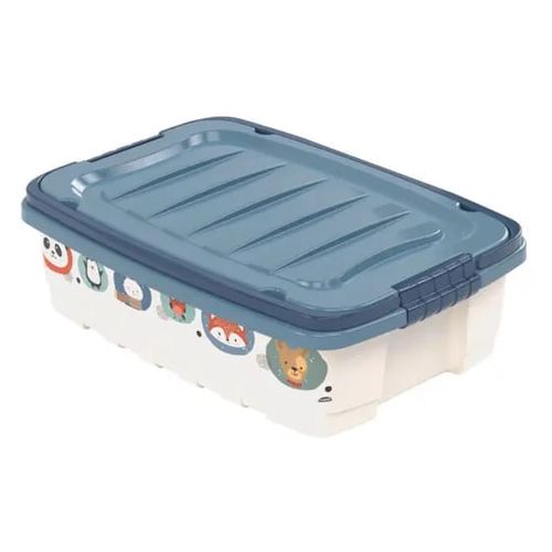 Caixa Organizadora Infantil Azul Decorada 8,5L 13405 Plasutil