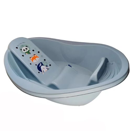Banheira Ergonômica Bichinhos 24L Azul 13390 Plasútil
