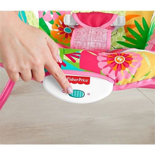 Cadeira de Balanço Minha Infância Rosa Fisher Price