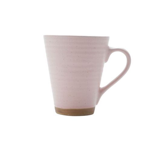 Caneca Cerâmica Rosa 300ml 35378 Bom Gourmet