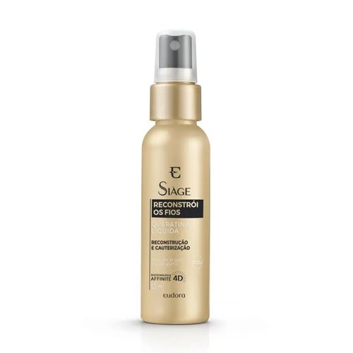 Queratina Líquida Siàge Reconstrói Os Fios 60ml Eudora