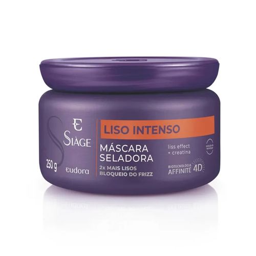 Máscara Capilar Siàge Liso Intenso 250g Eudora
