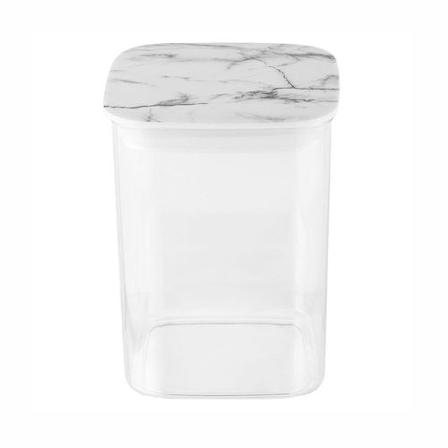 Pote Hermético Quadrado Plástico Clink