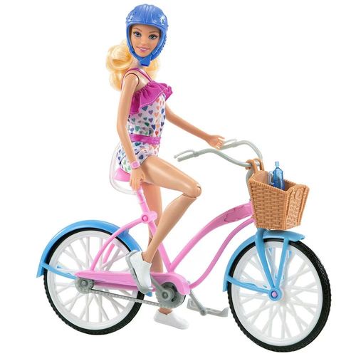 Barbie Boneca Passeio De Bicicleta Mattel