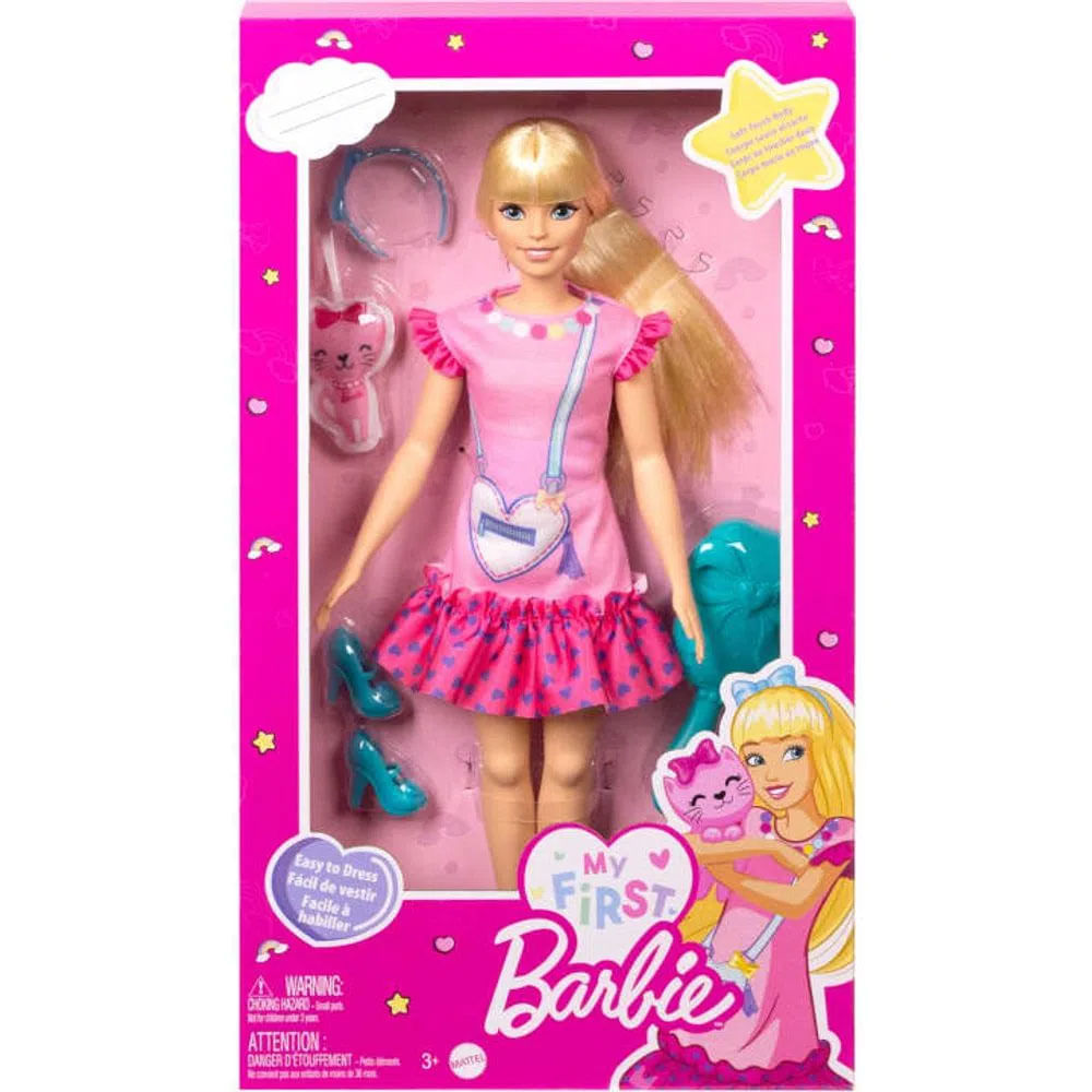 Barbie Minha Primeira Boneca Vestidos e Animais de Estimação :  : Brinquedos e Jogos