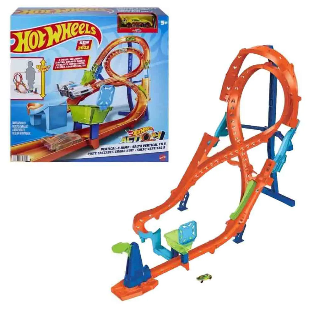 Pista Hot Wheels City Conjunto De Pistas Curvas E Retas