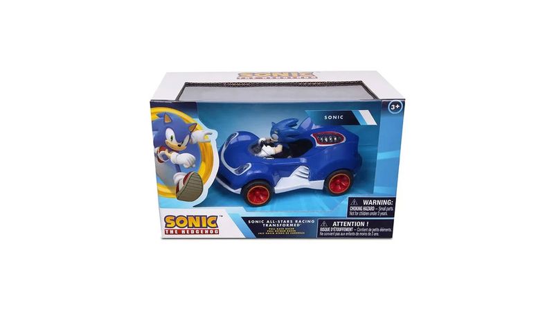 Sonic - Carro Pull-back Mod 2