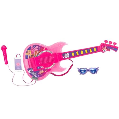 Guitarra Barbie Dreamtopia Com Função Mp3 Fun