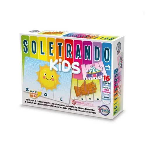 Jogo Soletrando Kids 12109 Toia