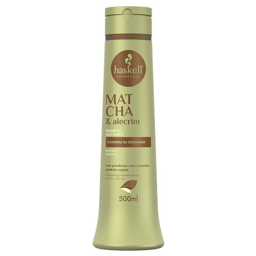 Shampoo Matcha E Alecrim 500ml Haskell