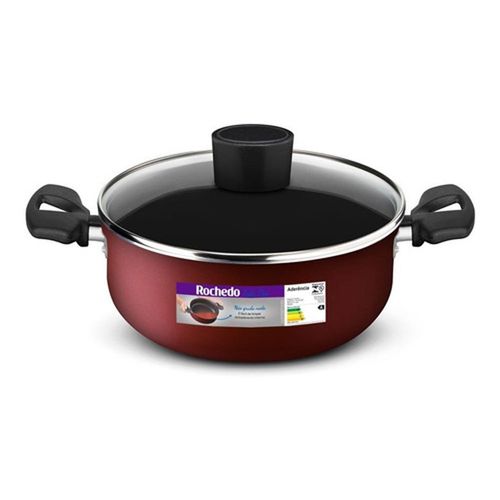 Caçarola 18cm Todo Dia Vermelho Rochedo