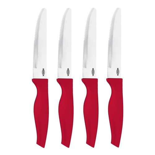 Conjunto De 4 Facas Para Churrasco Jumbo Cross Brinox