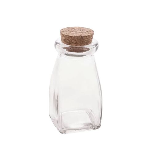 Pote De Vidro Com Rolha 120ml 1987 Coliseu