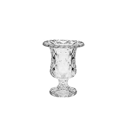 Vaso com Pé de Vidro Diamond 4371 Coliseu