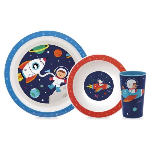 Kit Refeição Aventuras Astronauta 15374 Buba