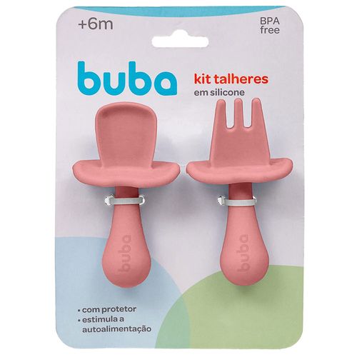 Kit Talher De Silicone 15817 Rosa Buba
