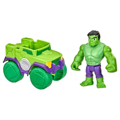 Boneco Hulk E Super Truck Spidey Amazing Friends F3989 Hasbro