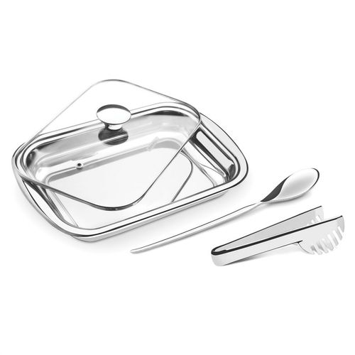 Conjunto para Assar e Servir com 3 Peças Inox Cosmos 64310/114 Tramontina