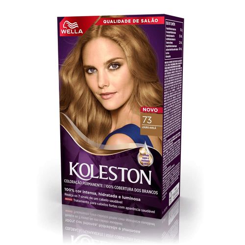 Tintura Koleston 73 Louro Avelã Wella