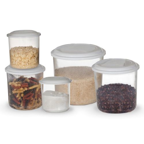 Conjunto Mantimento 5 Peças Transparente 154 Ercaplast