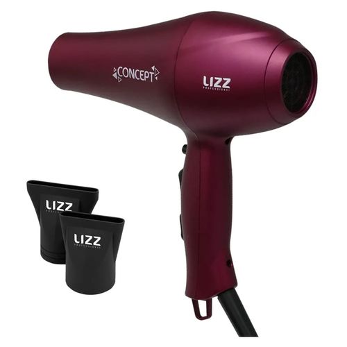 Secador Concept 2300W Linha Luxe Vinho 220v Lizz