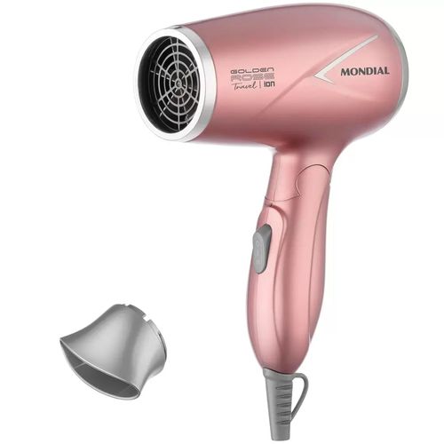 Secador de Cabelo Mondial SC-47-GR Golden Rose