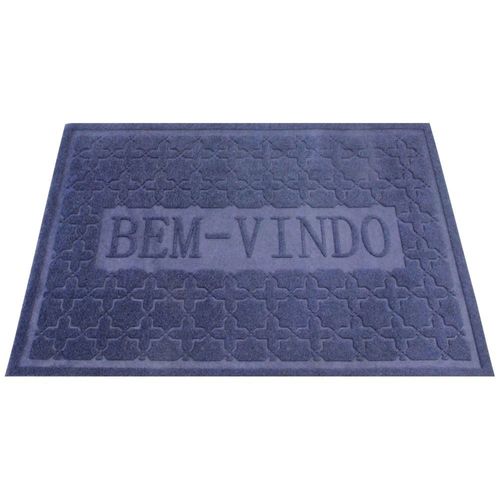 Tapete Para Porta Retangular Polipropileno Sortido Ck2730 Clink