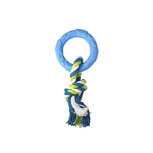 Brinquedo Para Cachorro Argola Com Corda Sortido Prem-030 Etilux