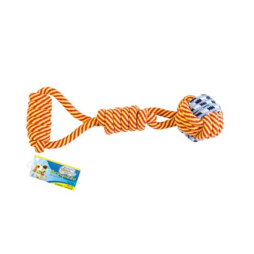 Brinquedo Para Cachorro Bola De Corda 35cm Pet-438 Etilux