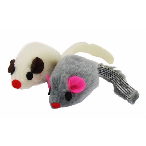 Brinquedo Para Gatos Rato De Pelúcia Etilux