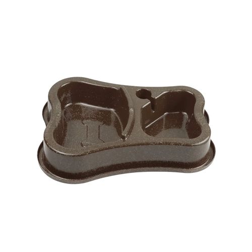 Comedouro Duplo Imbuia 8120 Evo