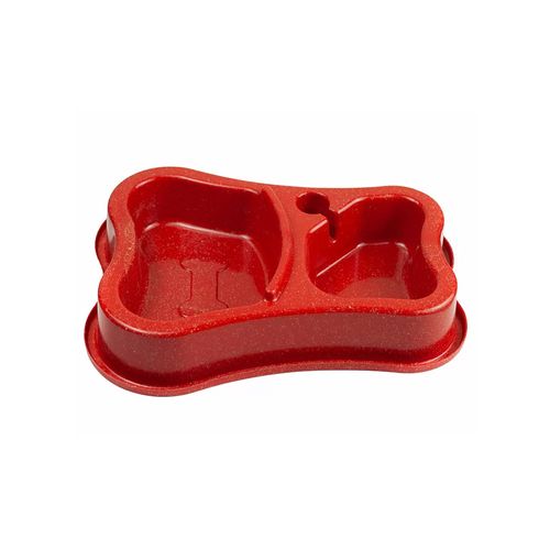 Comedouro Duplo Mogno 8118 Evo