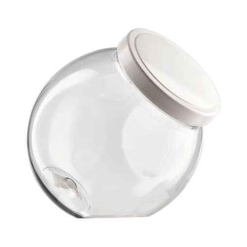 Pote De Plástico Baleiro Transparente 500ml Bandeirante