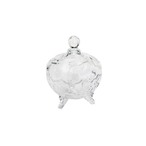 Bomboniere com Tampa de Vidro Fruit 6550 Lyor
