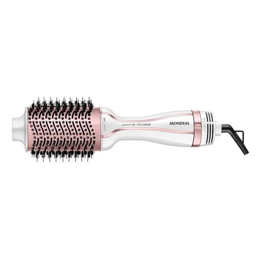 Escova Secadora White Rose Line Es 50 Bivolt Mondial