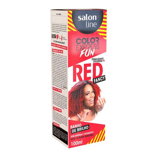 Tonalizante Color Express Fun Fancy Red 100ml Salon Line