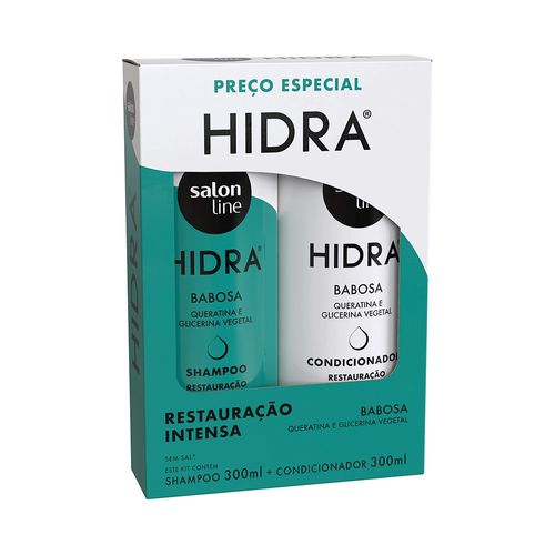 Shampoo   Condicionador Hidra Babosa 300ml Salon Line