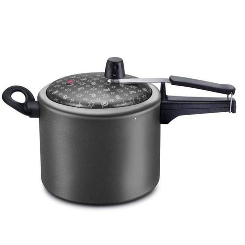 Panela De Pressão Antiaderente 7 Litros Preta Panelux