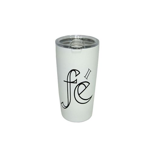 Copo Térmico De Inox Fé Sortido 500ml Golden Rio