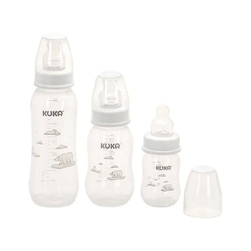 Kit Mamadeiras Branco 3105 Kuka