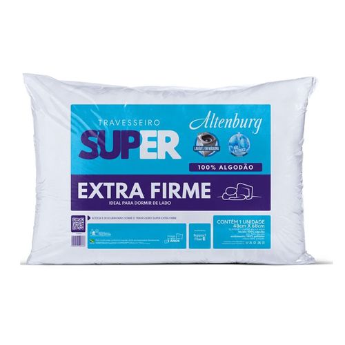 Travesseiro Super Extra Firme 48cm x 68cm Altenburg