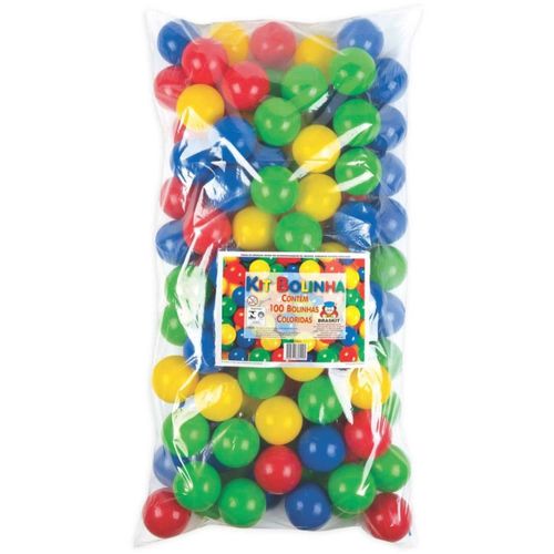 Bolinhas coloridas Para Playground 100 Unidades Braskit