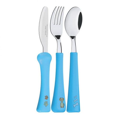 Jogo De Talheres Com 3 Peças Inox My Best Friend 23799/191 Tramontina