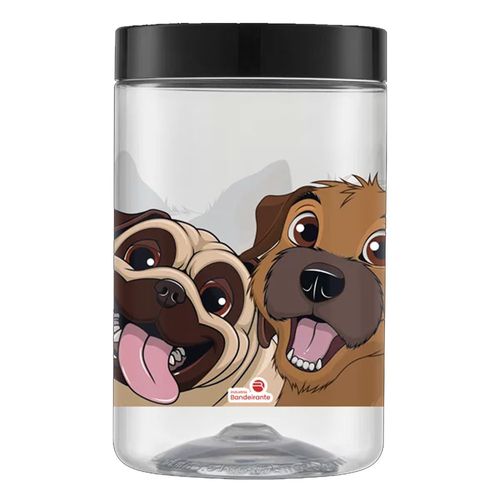 Pote Com Tampa Mix Dog 1500ml 6198 Bandeirante