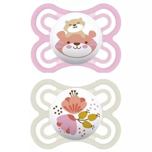 Chupeta Perfect 0-6 Meses Rosa 2 Unidades Mam