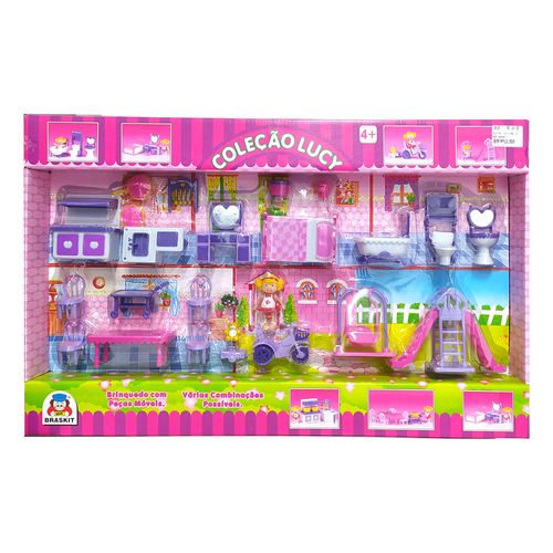 Coleção Lucy Kit Casinha Completa Luxo Braskit