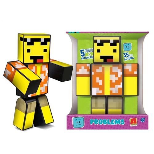 Boneco Turma do Problems 35cm Mel Algazarra