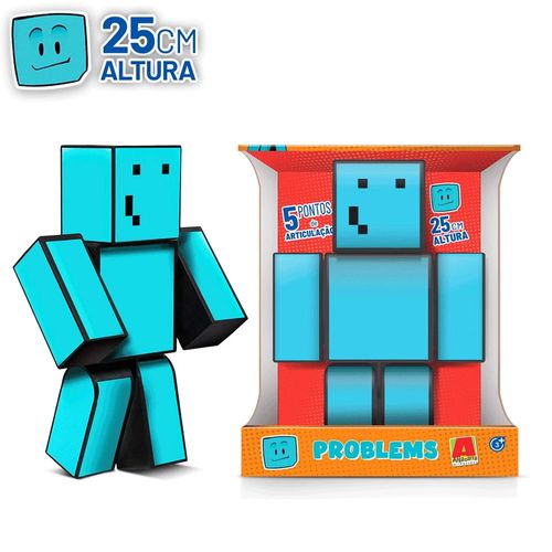 Boneco Turma Do Problems 25cm Problems Algazarra