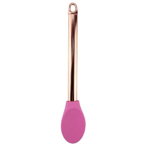 Colher de Silicone Cabo Rose Gold Inox Utensilio CK3546 Clink